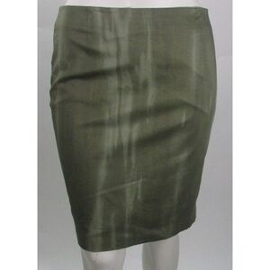 SIMPLYVERA VERA WANG CLASSIC PENCIL SKIRT - OLIVE MULTI SIZES (BRAND NEW)